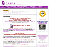 Tablet Screenshot of caads.org